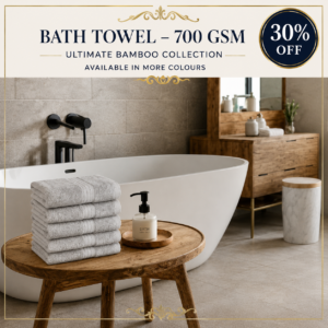 Bath Towel - 700 GSM Ultimate Bamboo Collection (available in more colours)