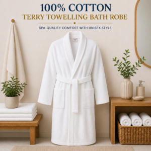 Velour Bathrobe Collection: Spa-Quality Comfort with Unisex Style