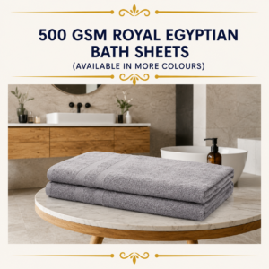500 GSM Royal Egyptian Bath Sheets (available in more colours)