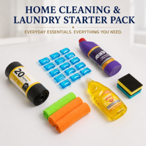 Home Cleaning & Laundry Starter Pack