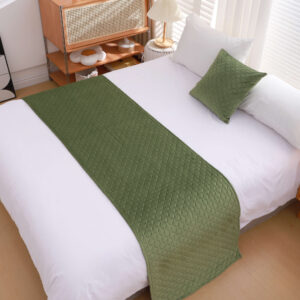 Quilted Velvet Bed Runner – Luxurious Comfort for a Hotel-Style Bedroom Finish