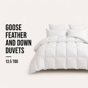 Goose Feather and Down Duvets 13.5 Tog