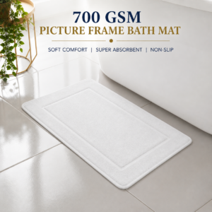 700 GSM Picture Frame Bath Mats