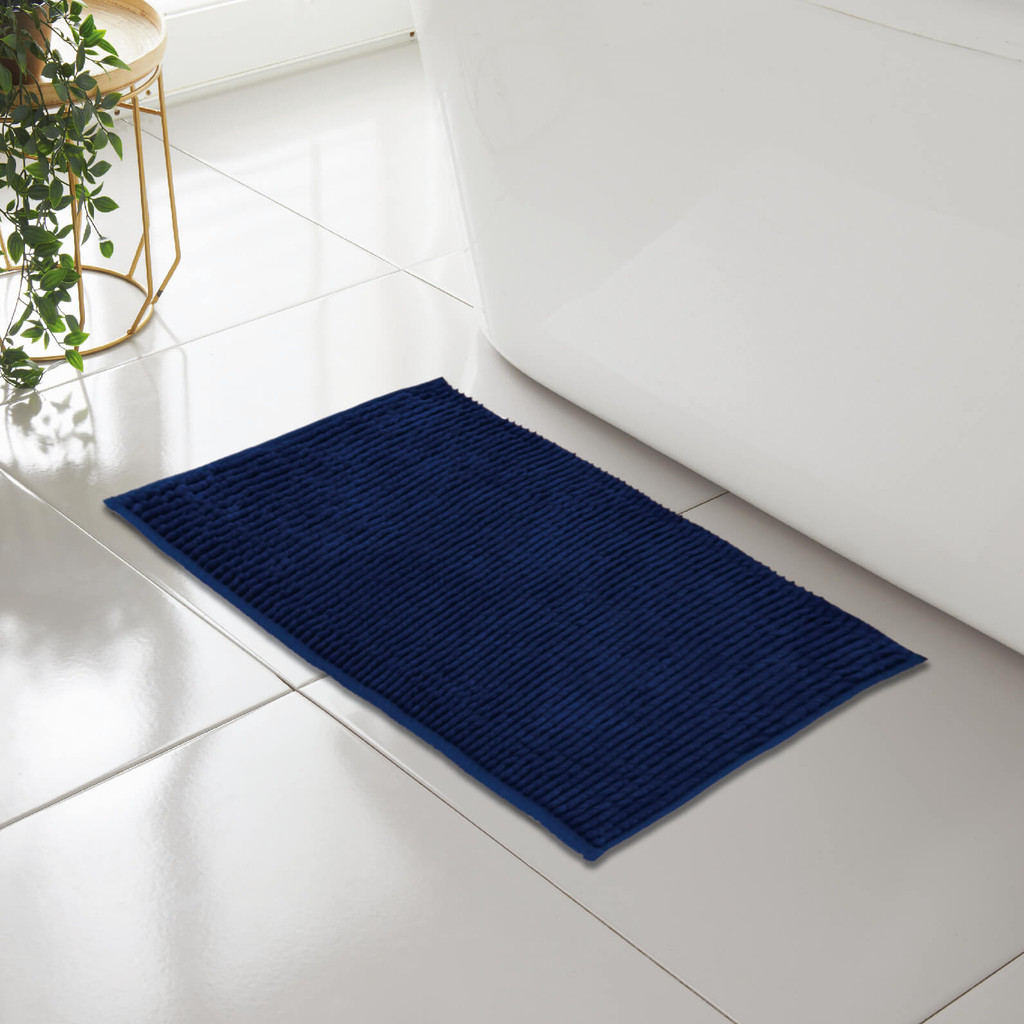 1000 GSM Chenille Microfibre Bath Mat - Image 2