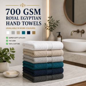 700 GSM Royal Egyptian Hand Towels (available in more colours)