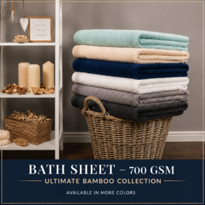 Bath Sheet - 700 GSM Ultimate Bamboo Collection (available in more colours)