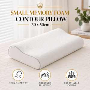 Small Memory Foam Contour Pillow - 30x50cm