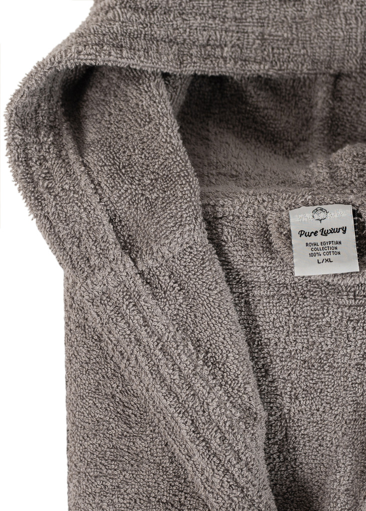 Egyptian Collection Towelling Bath Robe - Hooded - Image 6