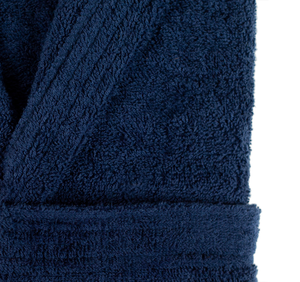 Luxury Egyptian Collection Towelling Bath Robe - Shawl Collar - Image 2