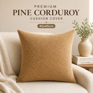 Premium Pine Corduroy Cushion Covers - 45x45cm