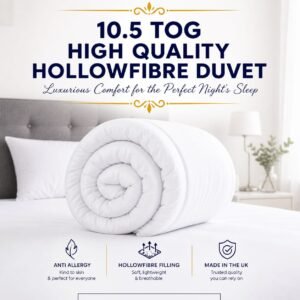 10.5 Tog High Quality Hollowfibre Duvets