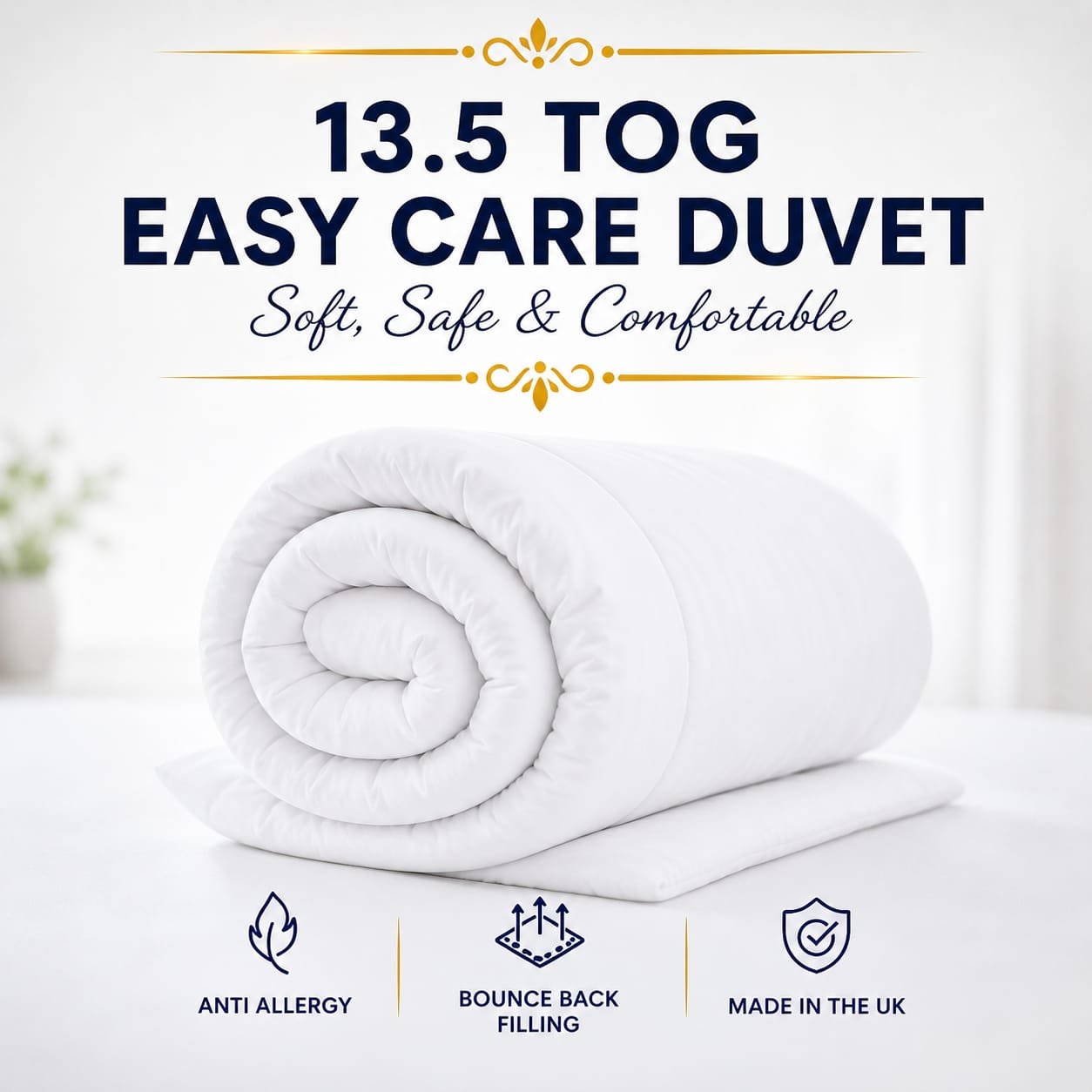 13.5 Tog Easy Care Duvets