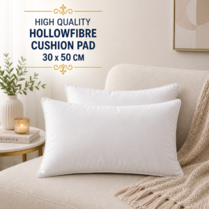 High Quality Hollowfibre Cushion Pad 30 x 50 cm
