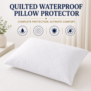 Quilted Waterproof Pillow Protector
