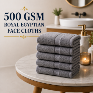 500 GSM Royal Egyptian Face Cloths (available in more colours)