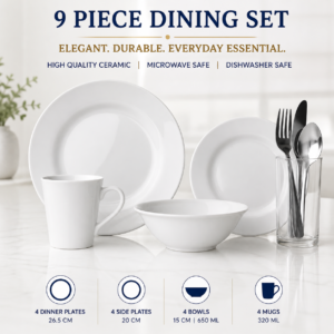 9 Piece Dining Set