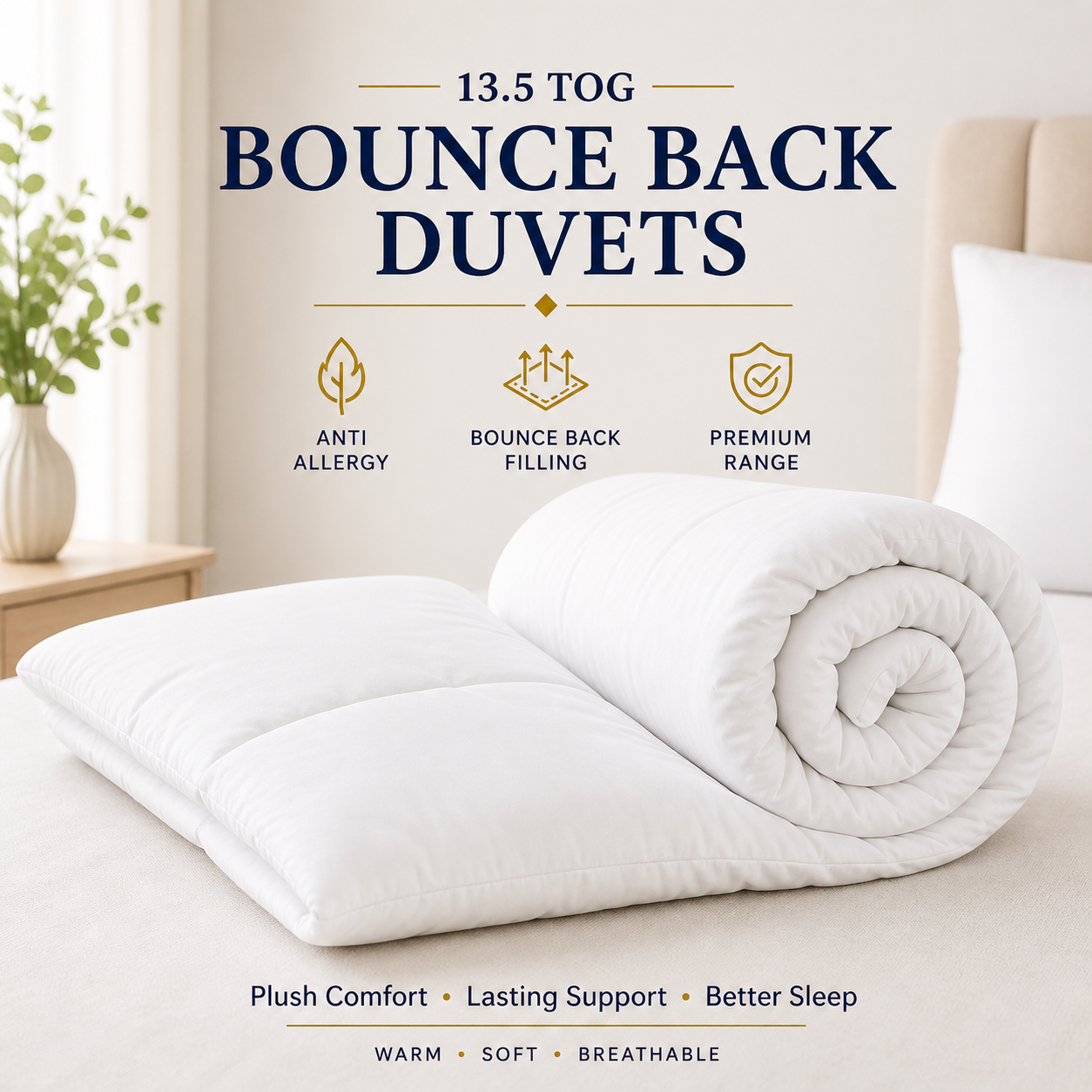 13.5 Tog Bounce Back Duvets