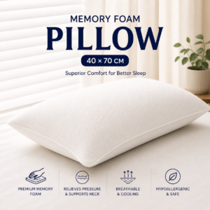 Memory Foam Pillow - 40x70cm