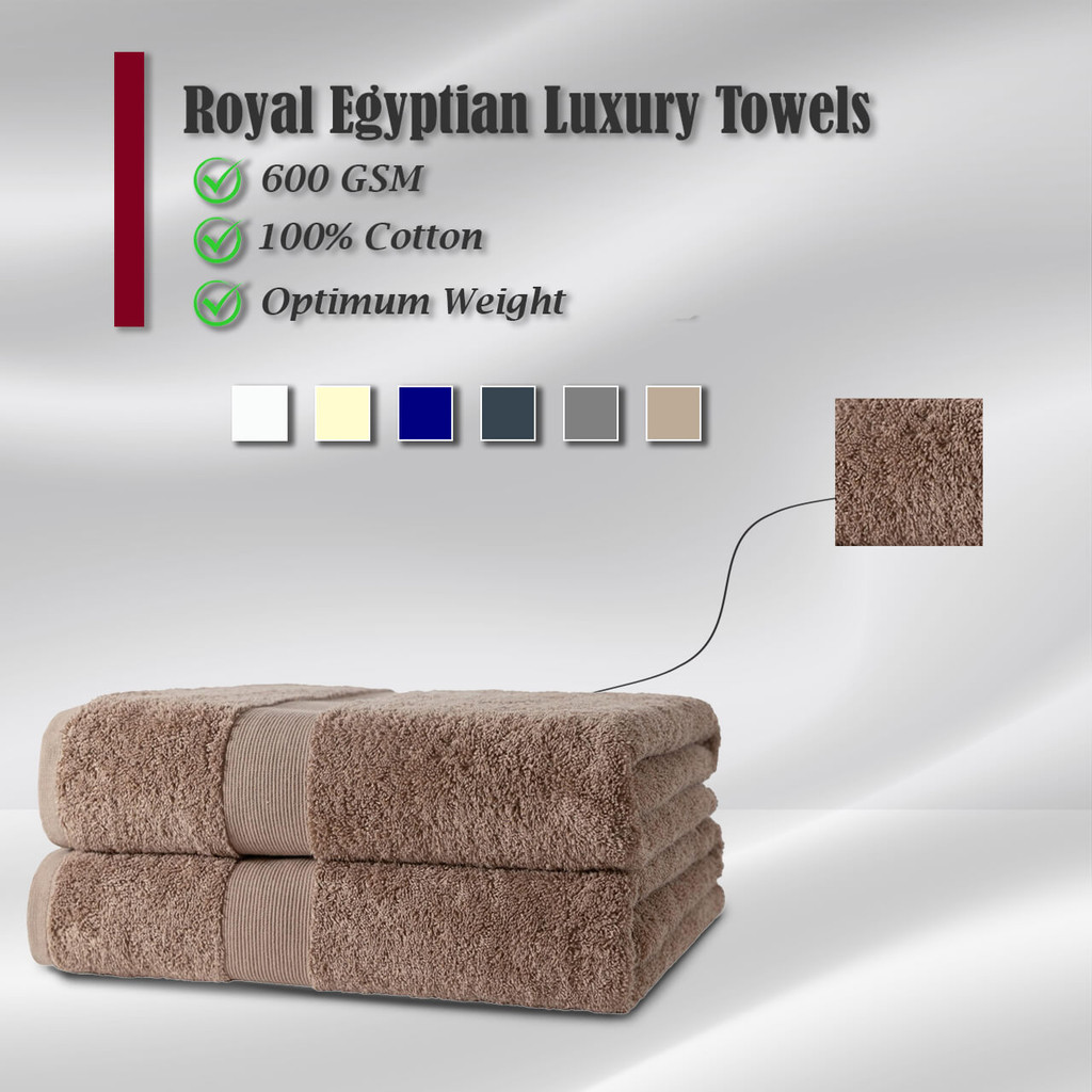 600GSM Royal Egyptian Collection Face Cloths (available in more colours) - Image 2