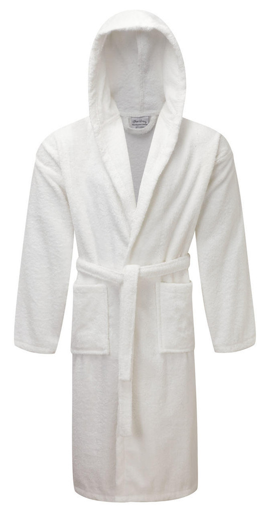 Egyptian Collection Towelling Bath Robe - Hooded