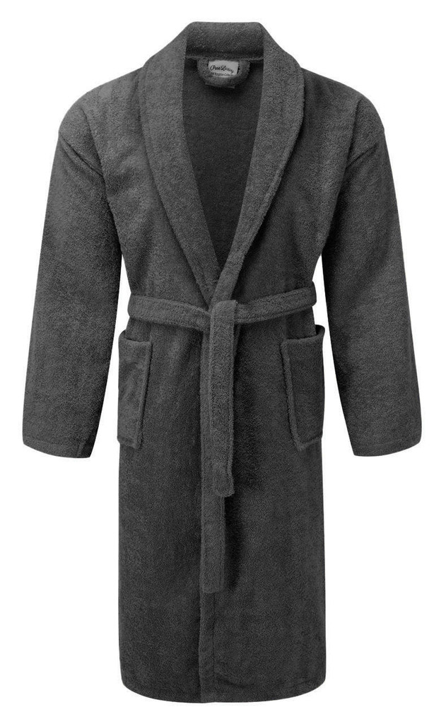 Luxury Egyptian Collection Towelling Bath Robe - Shawl Collar - Image 4