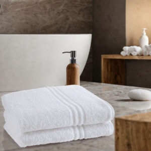 400 GSM 100% Cotton Ring Spun Hotel Bath Sheets