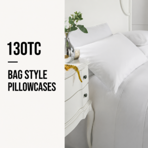 130TC Bag Style Pillowcases