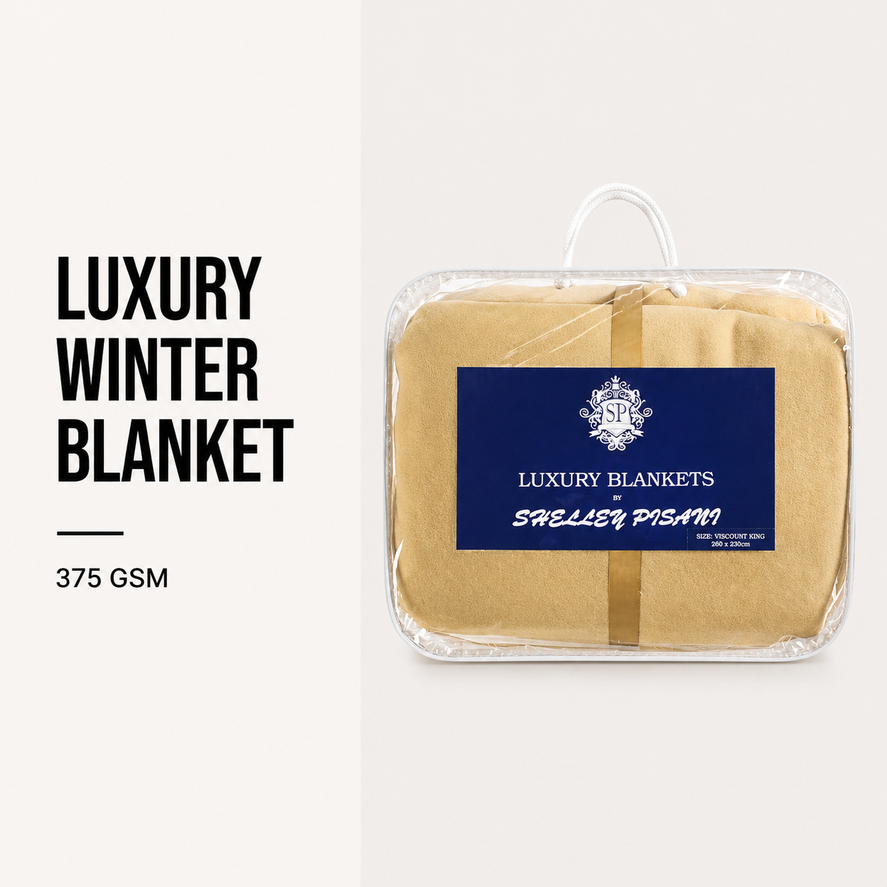 Luxury Winter Blanket - 375 GSM