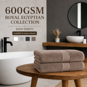 600GSM Royal Egyptian Collection Bath Sheets (available in more colours)