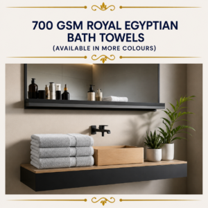 700 GSM Royal Egyptian Bath Towels (available in more colours)