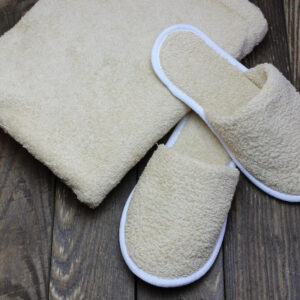 100% Terry Towelling Cotton Slippers