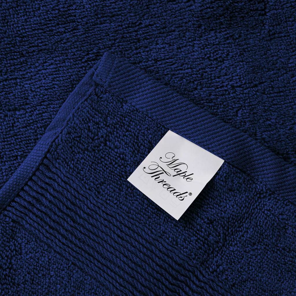 550 GSM Zero Twist Face Cloths – Gentle Cotton Face Towels (available in more colours) - Image 3