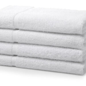 500 GSM White Hand Towels