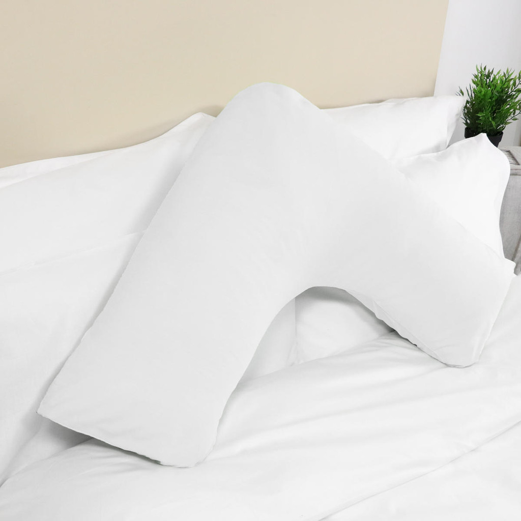 (68 Pick Polycotton) V-Shape Pillowcases