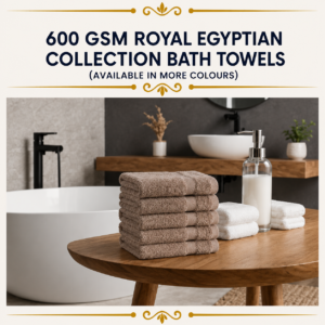 600GSM Royal Egyptian Collection Bath Towels (available in more colours)