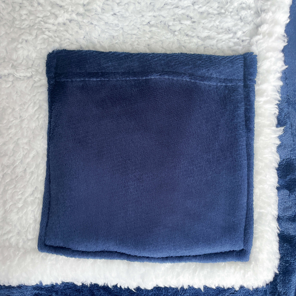 Double Layer Sherpa Hooded Blanket - Image 15