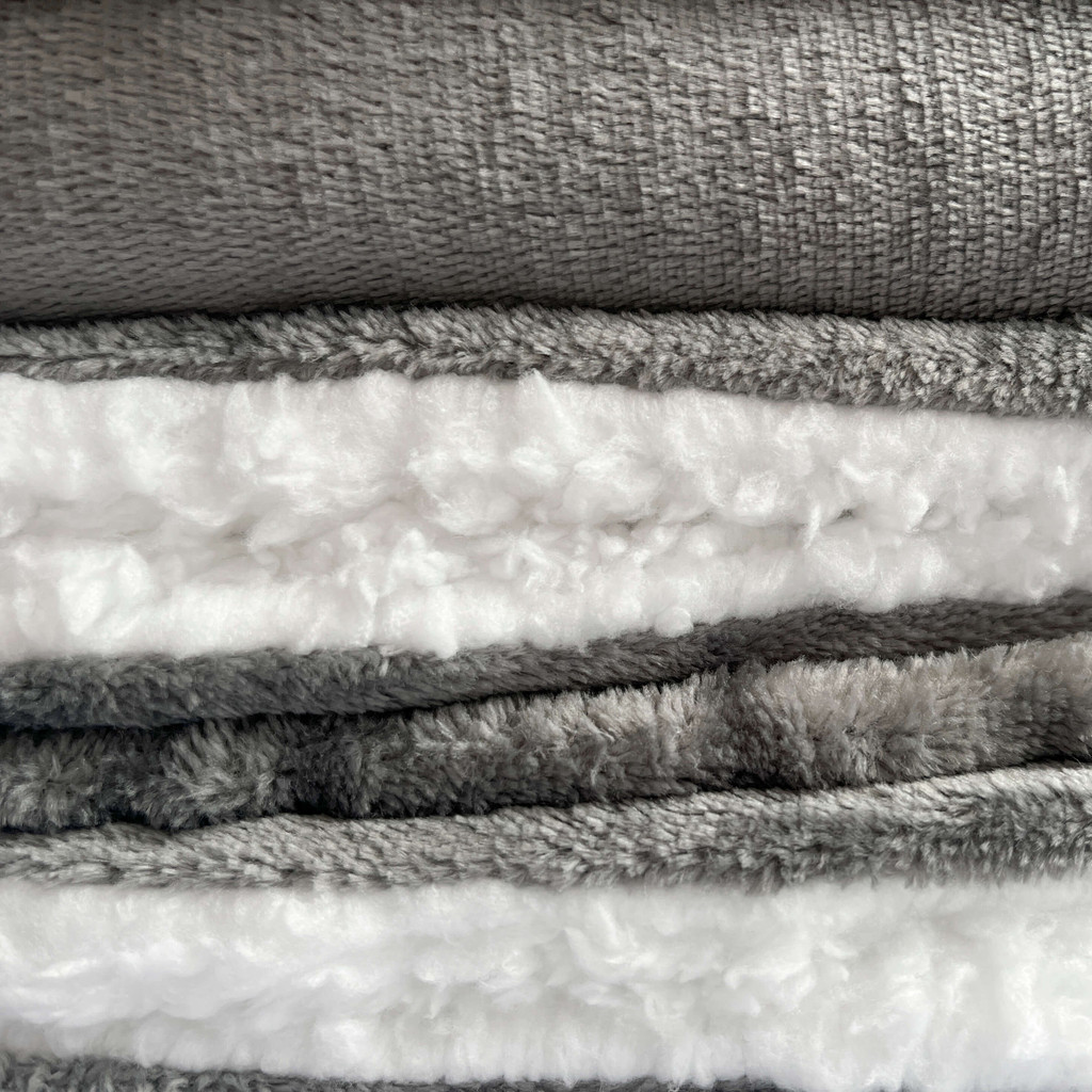 Double Layer Sherpa Hooded Blanket - Image 24