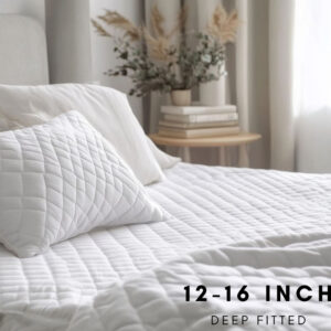 12 to 16" Deep Quilted Mattress Protector