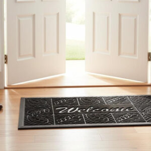Premium Rubber Back Door Mats | Embossed Non-Slip Entrance Mats for Homes