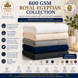 600 GSM Royal Egyptian Collection