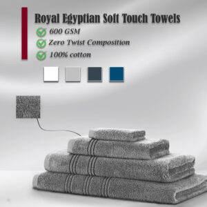 600 GSM 100% Cotton Zero Twist Towels - Face Cloths (available in more colours)