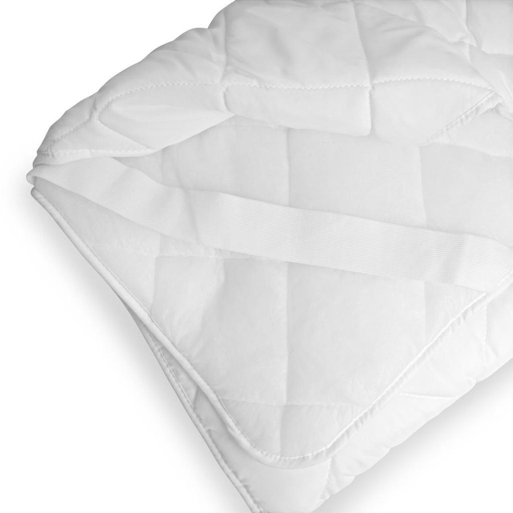 Quilted Mattress Pad with Elasticated Straps