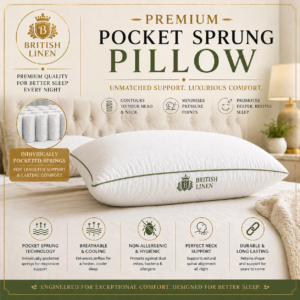Premium Pocket Sprung Pillow