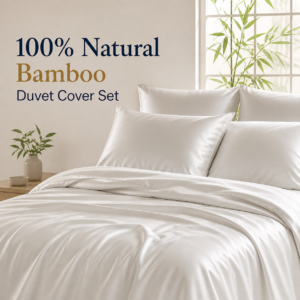 100% Natural Bamboo Duvet Cover Set