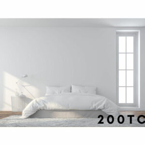 200TC 100% Cotton - Percale Duvet Covers