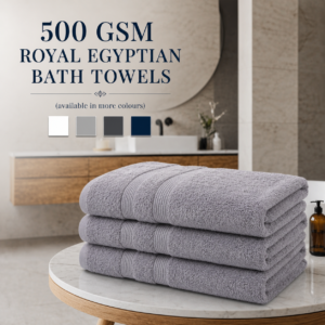 500 GSM Royal Egyptian Bath Towels (available in more colours) (Copy)