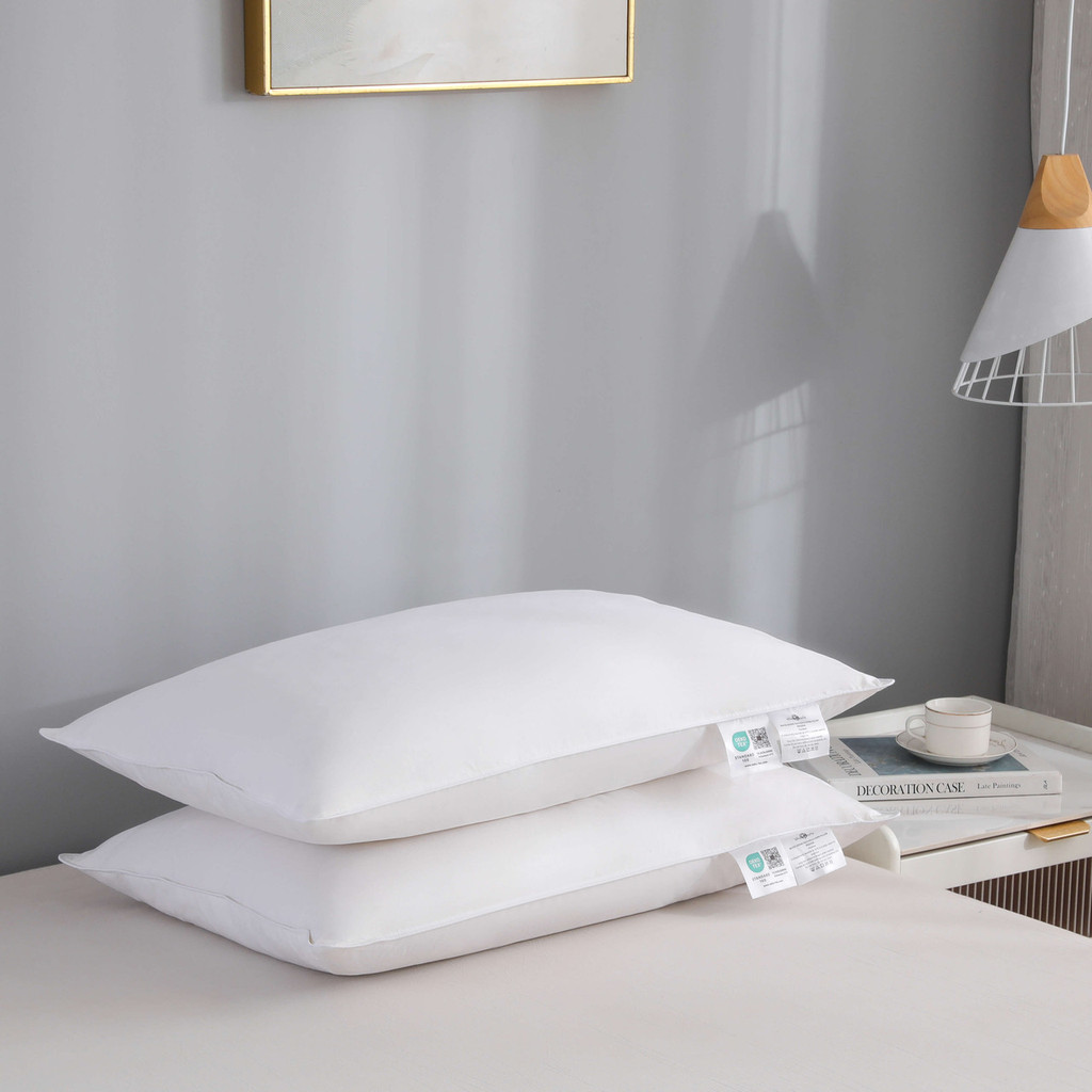 Premium Goose Feather Goose Down Pillow - BS5335 Approved - Image 3