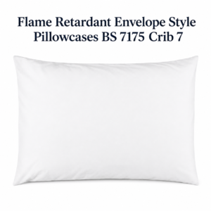 Flame Retardant Envelope Style Pillowcases BS 7175 Crib 7