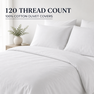 120 Thread Count 100% Cotton Duvet Covers