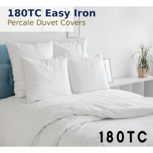 180TC Easy Iron - Percale Duvet Covers